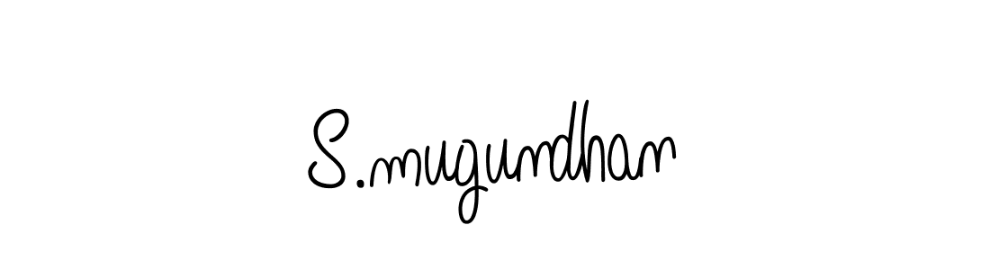 How to Draw S.mugundhan signature style? Angelique-Rose-font-FFP is a latest design signature styles for name S.mugundhan. S.mugundhan signature style 5 images and pictures png
