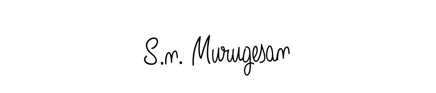 Make a short S.n. Murugesan signature style. Manage your documents anywhere anytime using Angelique-Rose-font-FFP. Create and add eSignatures, submit forms, share and send files easily. S.n. Murugesan signature style 5 images and pictures png