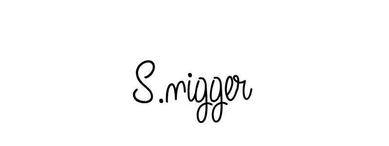 How to Draw S.nigger signature style? Angelique-Rose-font-FFP is a latest design signature styles for name S.nigger. S.nigger signature style 5 images and pictures png