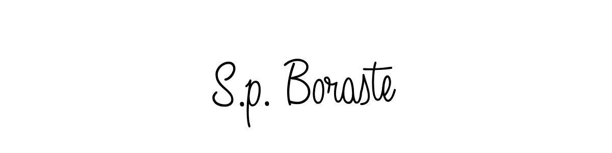 How to Draw S.p. Boraste signature style? Angelique-Rose-font-FFP is a latest design signature styles for name S.p. Boraste. S.p. Boraste signature style 5 images and pictures png