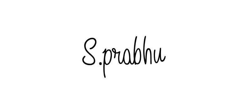 Check out images of Autograph of S.prabhu name. Actor S.prabhu Signature Style. Angelique-Rose-font-FFP is a professional sign style online. S.prabhu signature style 5 images and pictures png