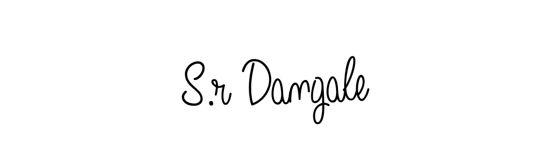 Make a short S.r Dangale signature style. Manage your documents anywhere anytime using Angelique-Rose-font-FFP. Create and add eSignatures, submit forms, share and send files easily. S.r Dangale signature style 5 images and pictures png