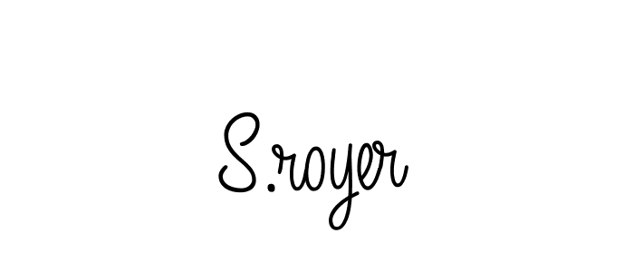 This is the best signature style for the S.royer name. Also you like these signature font (Angelique-Rose-font-FFP). Mix name signature. S.royer signature style 5 images and pictures png