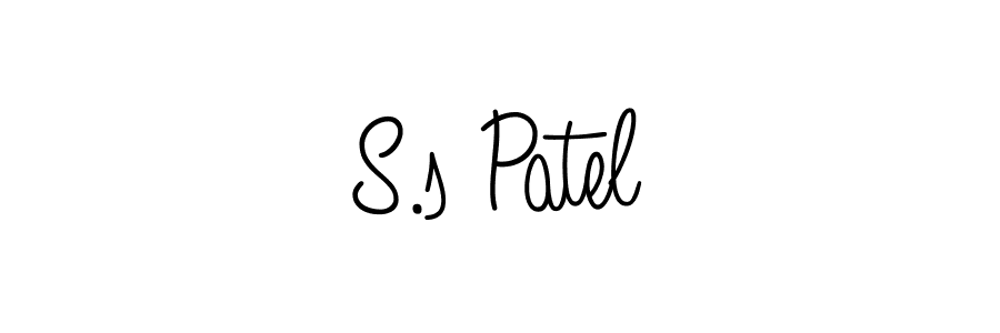 Design your own signature with our free online signature maker. With this signature software, you can create a handwritten (Angelique-Rose-font-FFP) signature for name S.s Patel. S.s Patel signature style 5 images and pictures png