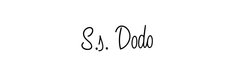 Best and Professional Signature Style for S.s. Dodo. Angelique-Rose-font-FFP Best Signature Style Collection. S.s. Dodo signature style 5 images and pictures png