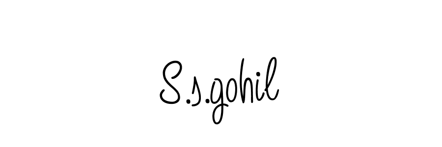 Make a short S.s.gohil signature style. Manage your documents anywhere anytime using Angelique-Rose-font-FFP. Create and add eSignatures, submit forms, share and send files easily. S.s.gohil signature style 5 images and pictures png