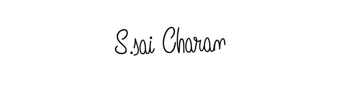 This is the best signature style for the S.sai Charan name. Also you like these signature font (Angelique-Rose-font-FFP). Mix name signature. S.sai Charan signature style 5 images and pictures png