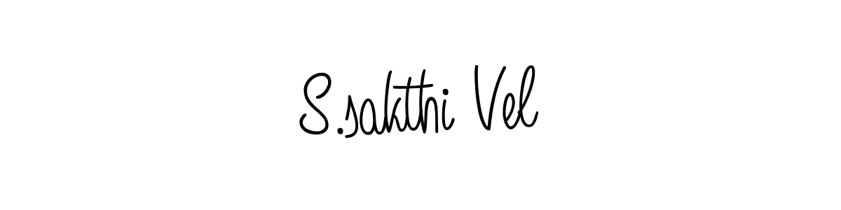 Make a beautiful signature design for name S.sakthi Vel. Use this online signature maker to create a handwritten signature for free. S.sakthi Vel signature style 5 images and pictures png