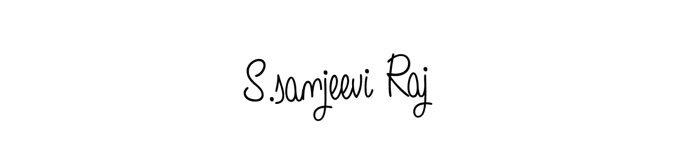 Create a beautiful signature design for name S.sanjeevi Raj. With this signature (Angelique-Rose-font-FFP) fonts, you can make a handwritten signature for free. S.sanjeevi Raj signature style 5 images and pictures png