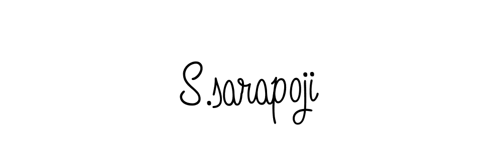 Also we have S.sarapoji name is the best signature style. Create professional handwritten signature collection using Angelique-Rose-font-FFP autograph style. S.sarapoji signature style 5 images and pictures png
