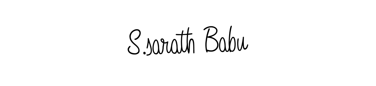 Best and Professional Signature Style for S.sarath Babu. Angelique-Rose-font-FFP Best Signature Style Collection. S.sarath Babu signature style 5 images and pictures png