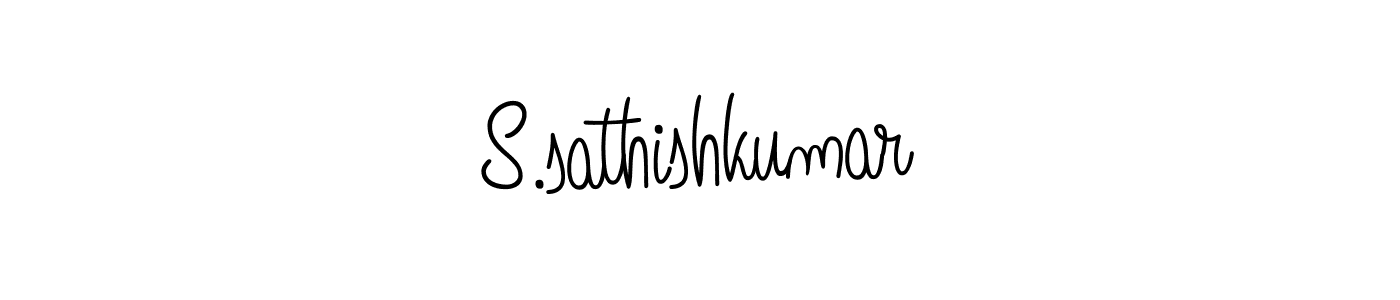 Make a short S.sathishkumar signature style. Manage your documents anywhere anytime using Angelique-Rose-font-FFP. Create and add eSignatures, submit forms, share and send files easily. S.sathishkumar signature style 5 images and pictures png