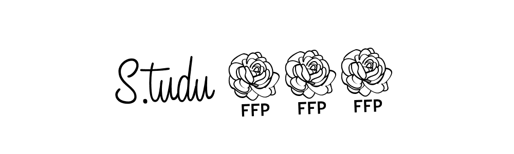 How to make S.tudu 056 name signature. Use Angelique-Rose-font-FFP style for creating short signs online. This is the latest handwritten sign. S.tudu 056 signature style 5 images and pictures png