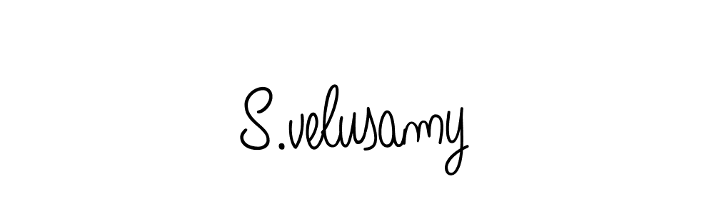 Make a beautiful signature design for name S.velusamy. Use this online signature maker to create a handwritten signature for free. S.velusamy signature style 5 images and pictures png