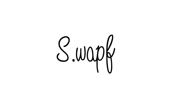 Make a beautiful signature design for name S.wapf. Use this online signature maker to create a handwritten signature for free. S.wapf signature style 5 images and pictures png