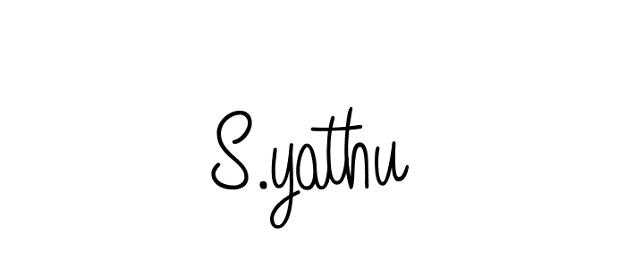 This is the best signature style for the S.yathu name. Also you like these signature font (Angelique-Rose-font-FFP). Mix name signature. S.yathu signature style 5 images and pictures png