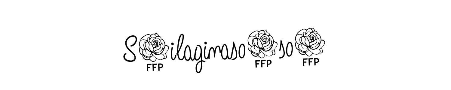 How to make S2ilaginaso4so4 signature? Angelique-Rose-font-FFP is a professional autograph style. Create handwritten signature for S2ilaginaso4so4 name. S2ilaginaso4so4 signature style 5 images and pictures png