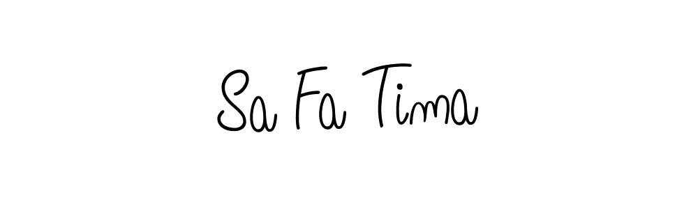 How to make Sa Fa Tima signature? Angelique-Rose-font-FFP is a professional autograph style. Create handwritten signature for Sa Fa Tima name. Sa Fa Tima signature style 5 images and pictures png