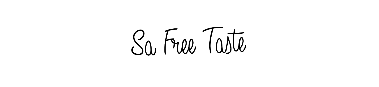 This is the best signature style for the Sa Free Taste name. Also you like these signature font (Angelique-Rose-font-FFP). Mix name signature. Sa Free Taste signature style 5 images and pictures png