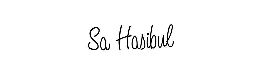 if you are searching for the best signature style for your name Sa Hasibul. so please give up your signature search. here we have designed multiple signature styles  using Angelique-Rose-font-FFP. Sa Hasibul signature style 5 images and pictures png