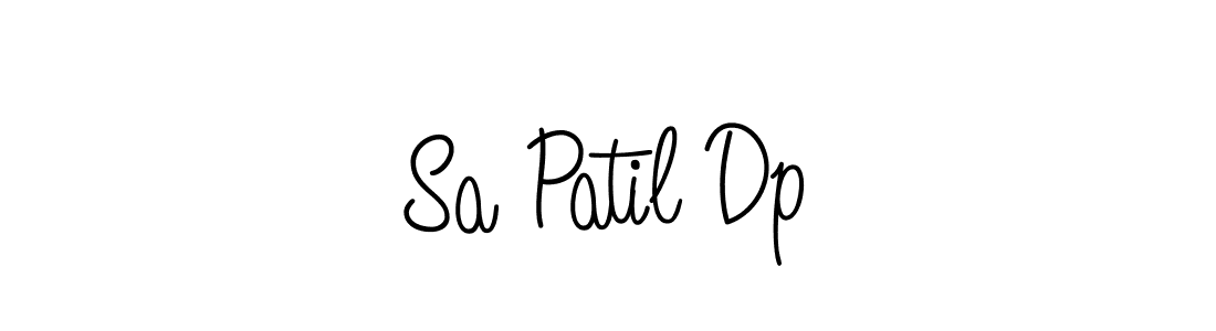 Create a beautiful signature design for name Sa Patil Dp. With this signature (Angelique-Rose-font-FFP) fonts, you can make a handwritten signature for free. Sa Patil Dp signature style 5 images and pictures png
