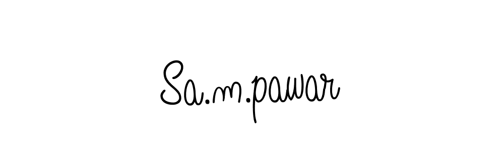 Similarly Angelique-Rose-font-FFP is the best handwritten signature design. Signature creator online .You can use it as an online autograph creator for name Sa.m.pawar. Sa.m.pawar signature style 5 images and pictures png