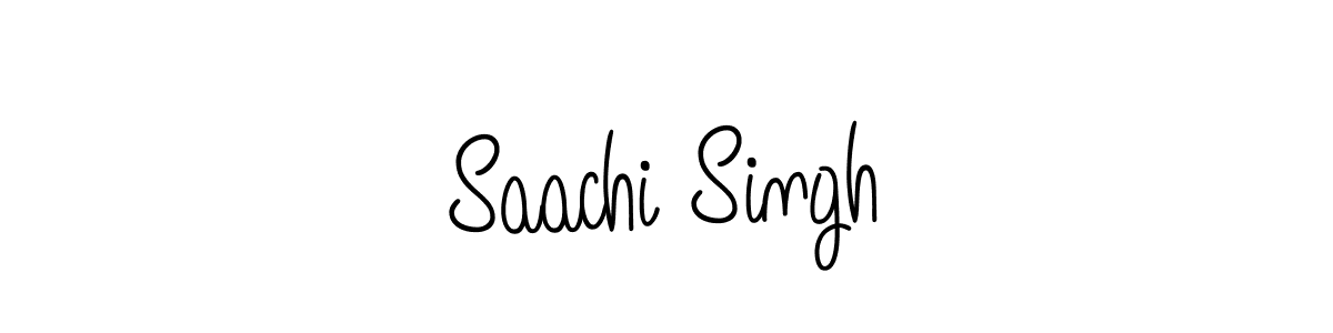 How to make Saachi Singh name signature. Use Angelique-Rose-font-FFP style for creating short signs online. This is the latest handwritten sign. Saachi Singh signature style 5 images and pictures png