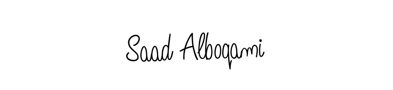 Similarly Angelique-Rose-font-FFP is the best handwritten signature design. Signature creator online .You can use it as an online autograph creator for name Saad Alboqami. Saad Alboqami signature style 5 images and pictures png