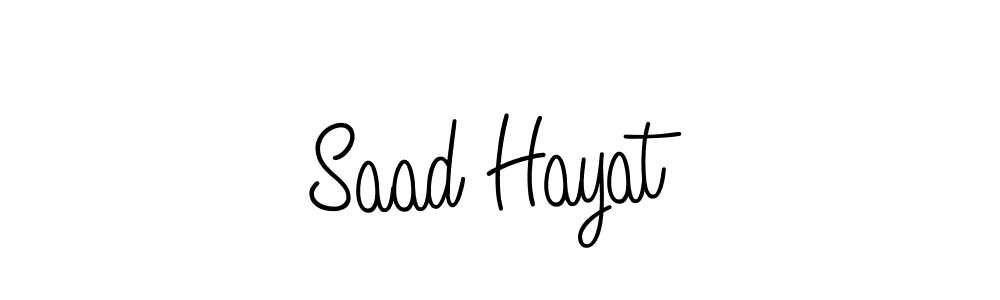 Angelique-Rose-font-FFP is a professional signature style that is perfect for those who want to add a touch of class to their signature. It is also a great choice for those who want to make their signature more unique. Get Saad Hayat name to fancy signature for free. Saad Hayat signature style 5 images and pictures png