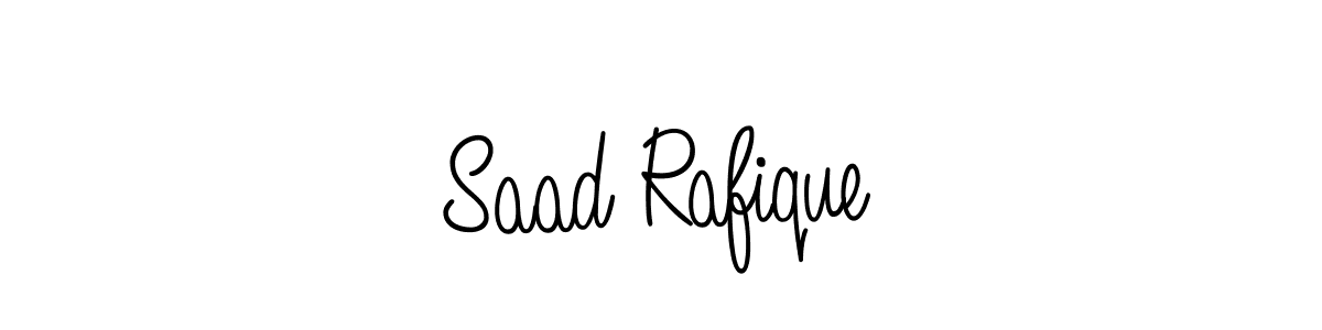 Here are the top 10 professional signature styles for the name Saad Rafique. These are the best autograph styles you can use for your name. Saad Rafique signature style 5 images and pictures png