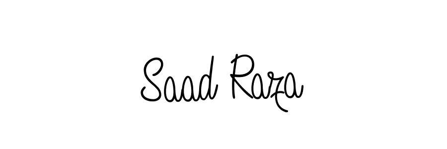 This is the best signature style for the Saad Raza name. Also you like these signature font (Angelique-Rose-font-FFP). Mix name signature. Saad Raza signature style 5 images and pictures png