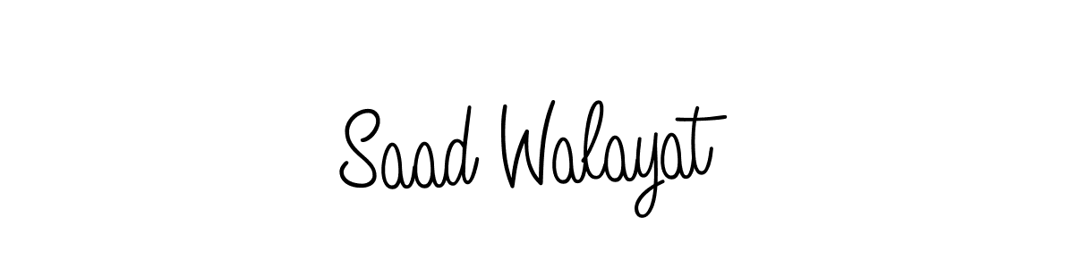 Angelique-Rose-font-FFP is a professional signature style that is perfect for those who want to add a touch of class to their signature. It is also a great choice for those who want to make their signature more unique. Get Saad Walayat name to fancy signature for free. Saad Walayat signature style 5 images and pictures png