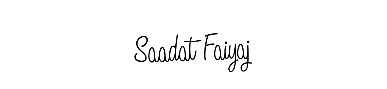 Also You can easily find your signature by using the search form. We will create Saadat Faiyaj name handwritten signature images for you free of cost using Angelique-Rose-font-FFP sign style. Saadat Faiyaj signature style 5 images and pictures png