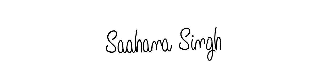 Make a short Saahana Singh signature style. Manage your documents anywhere anytime using Angelique-Rose-font-FFP. Create and add eSignatures, submit forms, share and send files easily. Saahana Singh signature style 5 images and pictures png