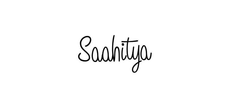 Once you've used our free online signature maker to create your best signature Angelique-Rose-font-FFP style, it's time to enjoy all of the benefits that Saahitya name signing documents. Saahitya signature style 5 images and pictures png