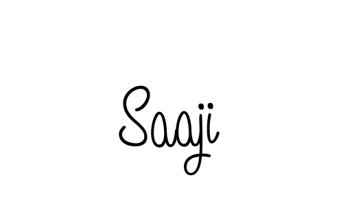 You can use this online signature creator to create a handwritten signature for the name Saaji. This is the best online autograph maker. Saaji signature style 5 images and pictures png