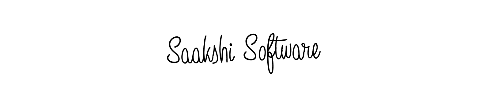 Also we have Saakshi Software name is the best signature style. Create professional handwritten signature collection using Angelique-Rose-font-FFP autograph style. Saakshi Software signature style 5 images and pictures png