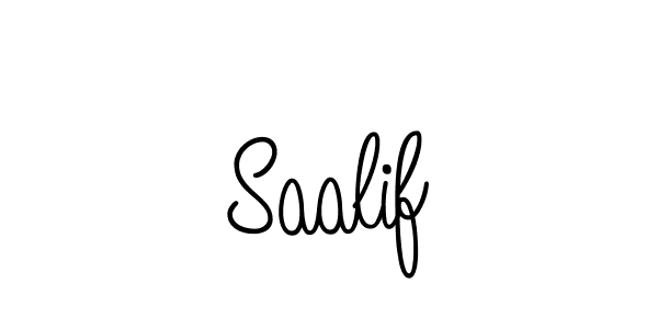 Make a beautiful signature design for name Saalif. With this signature (Angelique-Rose-font-FFP) style, you can create a handwritten signature for free. Saalif signature style 5 images and pictures png