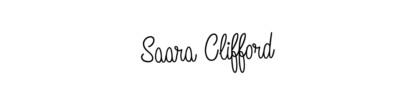 How to Draw Saara Clifford signature style? Angelique-Rose-font-FFP is a latest design signature styles for name Saara Clifford. Saara Clifford signature style 5 images and pictures png