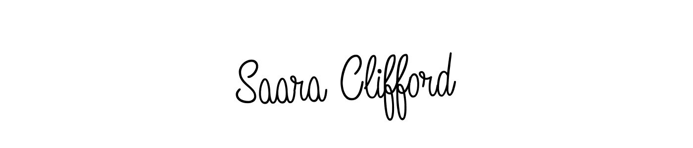 How to Draw Saara Clifford signature style? Angelique-Rose-font-FFP is a latest design signature styles for name Saara Clifford. Saara Clifford signature style 5 images and pictures png