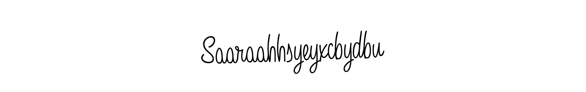 Make a beautiful signature design for name Saaraahhsyeyxcbydbu. Use this online signature maker to create a handwritten signature for free. Saaraahhsyeyxcbydbu signature style 5 images and pictures png
