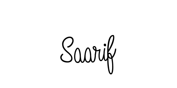 Create a beautiful signature design for name Saarif. With this signature (Angelique-Rose-font-FFP) fonts, you can make a handwritten signature for free. Saarif signature style 5 images and pictures png