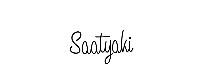 Make a short Saatyaki signature style. Manage your documents anywhere anytime using Angelique-Rose-font-FFP. Create and add eSignatures, submit forms, share and send files easily. Saatyaki signature style 5 images and pictures png