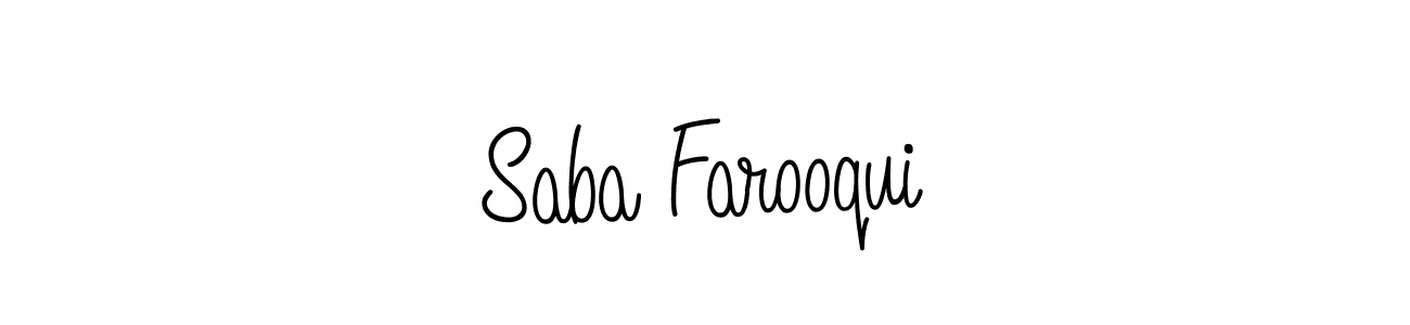 Once you've used our free online signature maker to create your best signature Angelique-Rose-font-FFP style, it's time to enjoy all of the benefits that Saba Farooqui name signing documents. Saba Farooqui signature style 5 images and pictures png