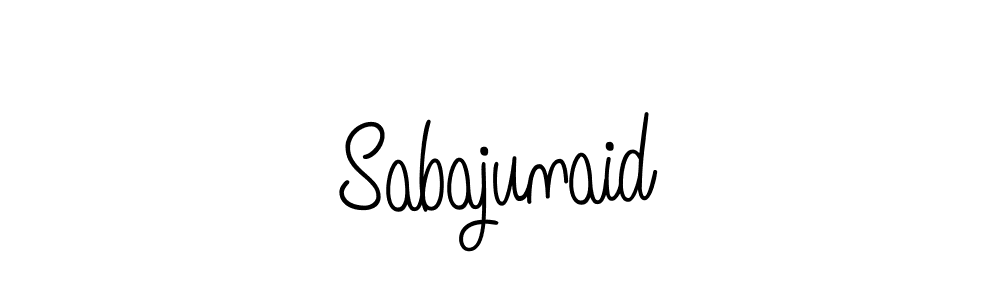 Angelique-Rose-font-FFP is a professional signature style that is perfect for those who want to add a touch of class to their signature. It is also a great choice for those who want to make their signature more unique. Get Sabajunaid name to fancy signature for free. Sabajunaid signature style 5 images and pictures png