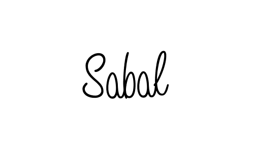 Create a beautiful signature design for name Sabal. With this signature (Angelique-Rose-font-FFP) fonts, you can make a handwritten signature for free. Sabal signature style 5 images and pictures png