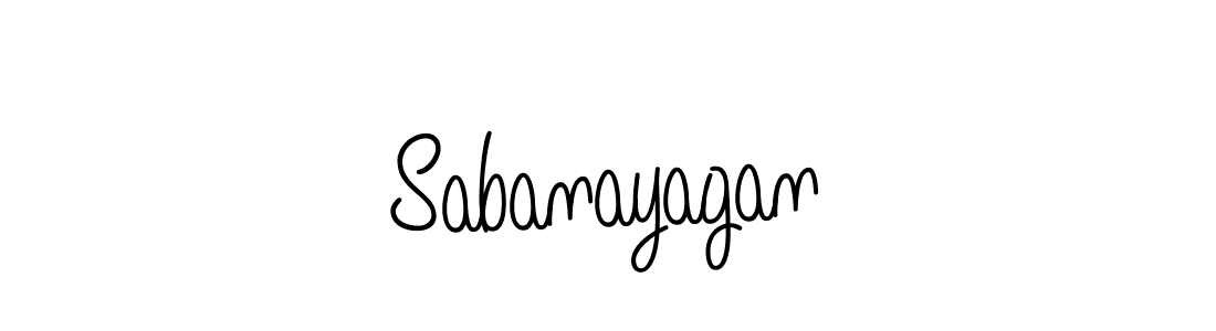 Make a beautiful signature design for name Sabanayagan. With this signature (Angelique-Rose-font-FFP) style, you can create a handwritten signature for free. Sabanayagan signature style 5 images and pictures png