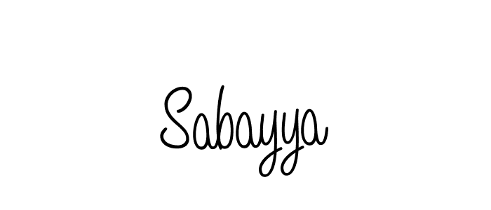 Make a short Sabayya signature style. Manage your documents anywhere anytime using Angelique-Rose-font-FFP. Create and add eSignatures, submit forms, share and send files easily. Sabayya signature style 5 images and pictures png