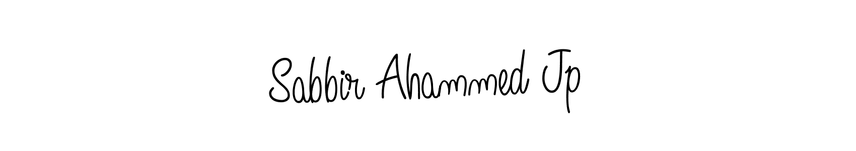 You should practise on your own different ways (Angelique-Rose-font-FFP) to write your name (Sabbir Ahammed Jp) in signature. don't let someone else do it for you. Sabbir Ahammed Jp signature style 5 images and pictures png