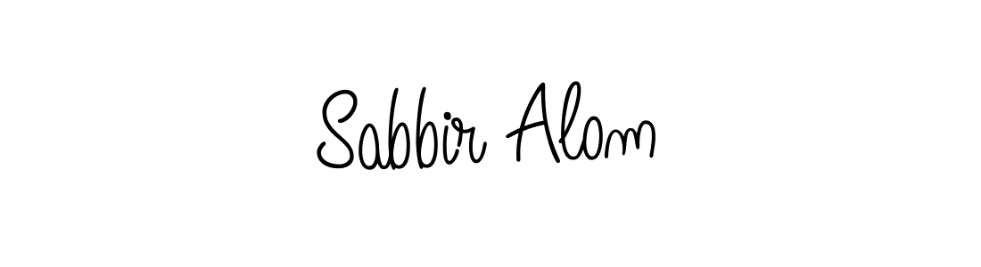 Make a beautiful signature design for name Sabbir Alom. Use this online signature maker to create a handwritten signature for free. Sabbir Alom signature style 5 images and pictures png